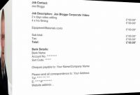 Freelance Video Editor Invoice Template | How To Create A Freelance Video  Editor Invoice Template throughout Film Invoice Template