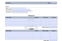 General Contractor Invoice Template – Onlineinvoice within General Contractor Invoice Template