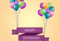 Happy Birthday Banner Template Free throughout Free Happy Birthday Banner Templates Download