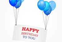 Happy Birthday Banner Template Free within Free Happy Birthday Banner Templates Download