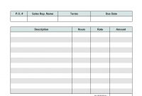 Hourly Service Billing Sample intended for Invoice Template For Dj Services