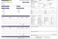 Hvac Service Invoice inside Air Conditioning Invoice Template