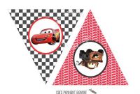Instant Download Printable Cars Themed Happy Birthday Banner throughout Cars Birthday Banner Template