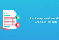 Invoice Approval Workflow Checklist Template | Process Street inside Invoice Checklist Template