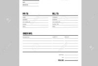 Invoice / Business Template – A4 European Standard Paper with regard to European Invoice Template