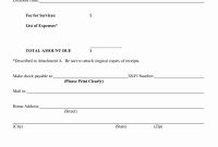 Invoice For Services Template Mathosproject In Template Of regarding Template Of Invoice For Services Rendered