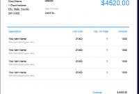 Invoice Template | Create And Send Free Invoices Instantly for Mobile Phone Invoice Template