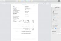 Invoice Template € | Templates Supply intended for Invoice Template For Pages