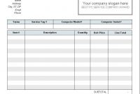 Invoice Template Excel 2007 | Invoice Example With Regard To with regard to Invoice Template In Excel 2007