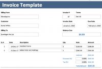 Invoice Template | Excel Invoice Template | Project within Xl Invoice Template