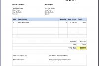 Invoice Template In Microsoft Word | Vincegray2014 in Invoice Template Word 2010