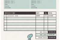 Invoice Template | Made In England with regard to Hmrc Invoice Template