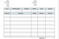 Invoice Template With Two Vat Tax Rates – Invoice Manager for European Invoice Template