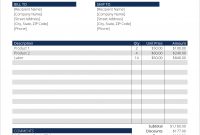 Invoice Template (Word) – Download Free Word Template pertaining to Image Of Invoice Template
