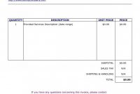 Invoice Templates For Openoffice Free with Invoice Template For Openoffice Free