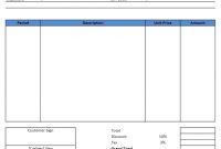 Invoice Templates Microsoft And Open Office Templates for Invoice Template For Openoffice Free