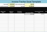 Invoice Tracker Excel Template Xls – Microsoft Excel Templates regarding Invoice Tracking Spreadsheet Template
