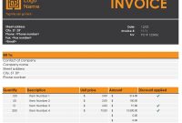Invoice Tracker Regarding Invoice Tracking Spreadsheet within Invoice Tracking Spreadsheet Template