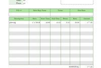 Lawn Care Invoice Template with Veterinary Invoice Template