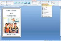 Make A Poster Using Microsoft Word | Simple Poster, Words in Banner Template Word 2010