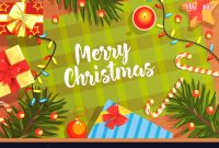 Merry Christmas Banner Template Happy New Year within Merry Christmas Banner Template