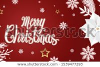 Merry Christmas Banner Template White Element Stock Vector for Merry Christmas Banner Template