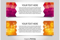 Modern Style Web Banner Templates – Download Free Vectors within Free Website Banner Templates Download