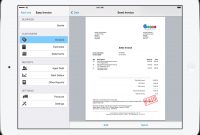 Pdf Invoicing For Ipad, Iphone And Mac | Easyinvoice with Ipad Invoice Template