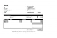 Pin On Best Professional Templates in Invoice Template For Openoffice Free