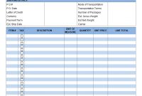 Proforma Invoice Format In Excel With Regard To Excel 2013 within Excel 2013 Invoice Template