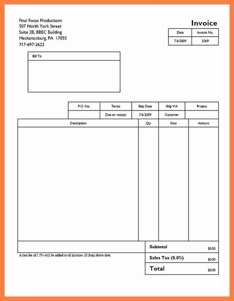 Quickbooks Invoice Templates Free Appointmentletters within Quickbooks Invoice Template Excel