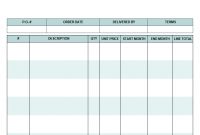 Rental Invoicing Template for Monthly Rent Invoice Template
