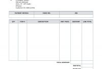 Sample Of Invoice Receipt Free Printable Invoice Sample Of with How To Write A Invoice Template
