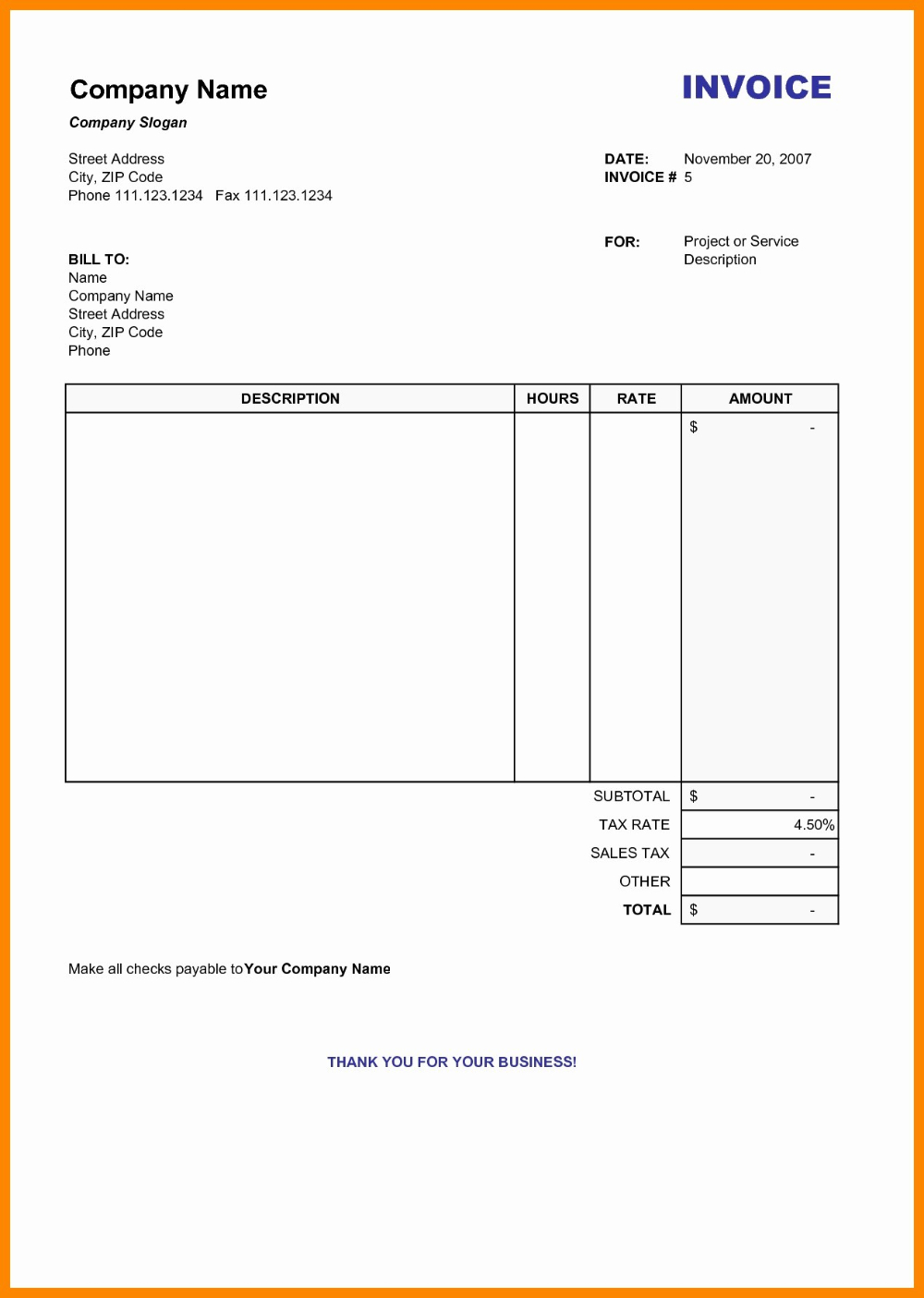 Self Employed Invoice Template Uk Download Consultant in Self Employed Invoice Template Uk