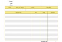 Simple Billing Format For Contractor – Print Result with regard to Contractor Invoices Templates