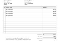 Unique Sample Invoice Excel #exceltemplate #xls #xlstemplate intended for Invoice Template Xls Free Download