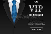 Vip Invitation Tuxedo Tie Template Card Stock-Vektorgrafik regarding Tie Banner Template