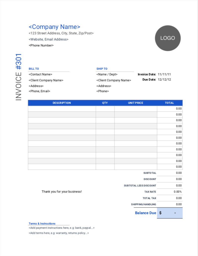 Word Invoice Template | Free To Download | Invoice Simple in Free Downloadable Invoice Template For Word
