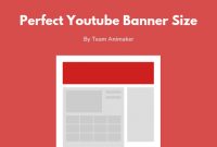 Youtube Banner Size: The Perfect Dimensions In 2019(+Templates) for Youtube Banner Size Template