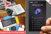 10 Business Card Design Templates For Photographers intended for Photography Business Card Template Photoshop