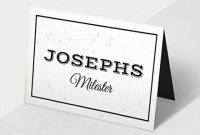 10+ Free Place Card Templates – Microsoft Word (Doc for Ms Word Place Card Template