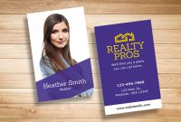 10 Free Real Estate Business Card Templates (Psd, Pdf in Real Estate Business Cards Templates Free