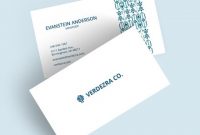 10+ Office Business Card In Illustrator | Indesign | Ms Word in Microsoft Office Business Card Template