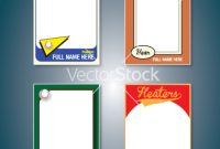 11 Vector Sports Cards Images – Free Baseball Card Template inside Free Sports Card Template