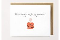 14+ Funny Sorry Card Designs & Templates – Psd, Ai | Free with Sorry Card Template