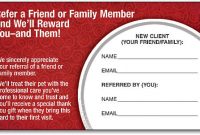 15 Examples Of Referral Card Ideas And Quotes That Work in Referral Card Template