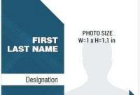 15 The Best Id Card Template Free Download Word Portrait in Portrait Id Card Template
