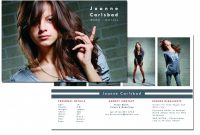 16 Comp Card Psd Template Images – Model Comp Card Template for Comp Card Template Psd