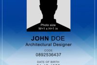 16 Id Badge & Id Card Templates {Free} – Templatearchive for Free Id Card Template Word