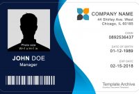 16 Id Badge & Id Card Templates {Free} – Templatearchive regarding Employee Card Template Word